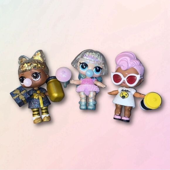 Retro, Early Edition, LOL Dolls, 3 Doll Bundle (#3) - Picture 7 of 7